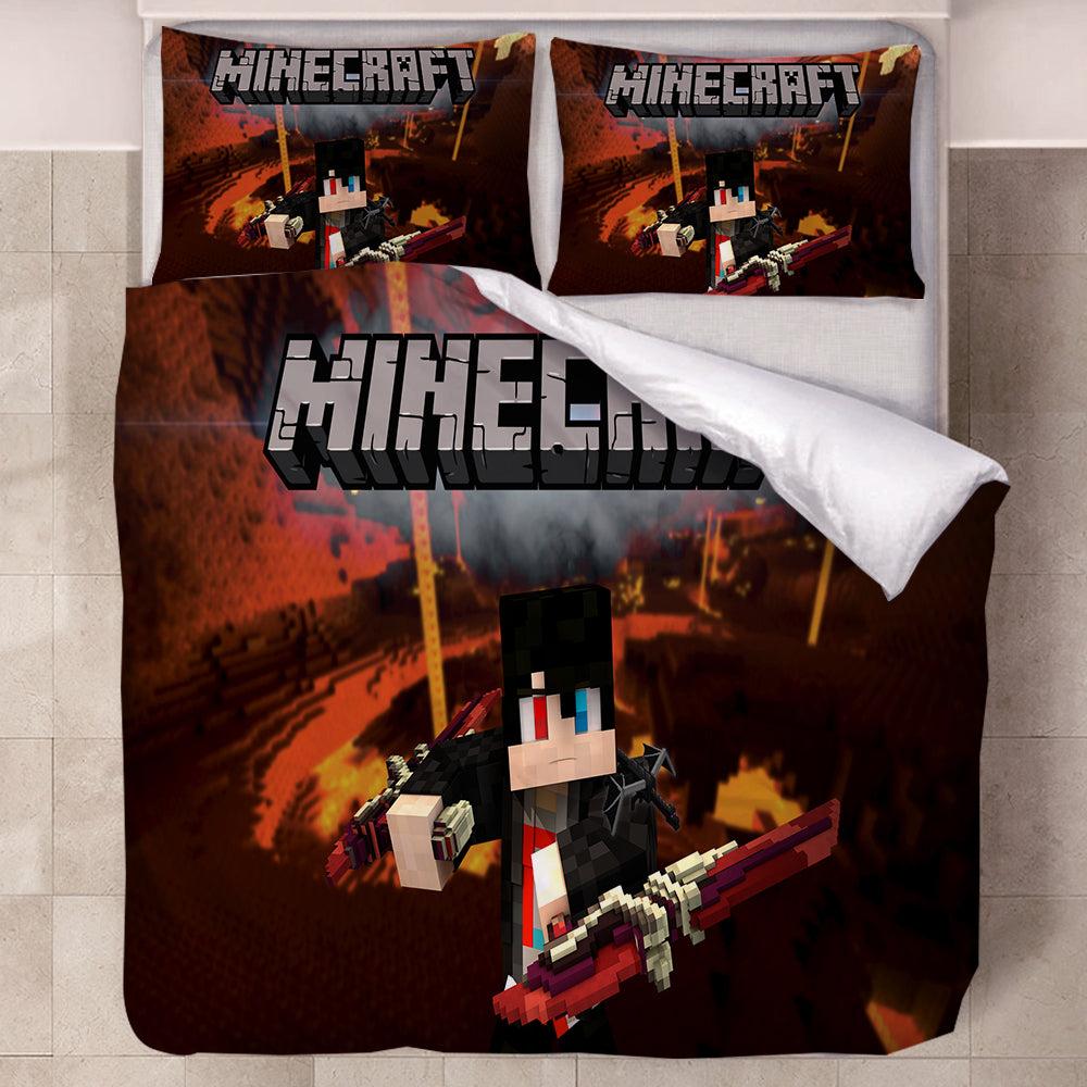 Minecraft #41 Duvet Cover Quilt Cover Pillowcase Bedding Set Home Decor