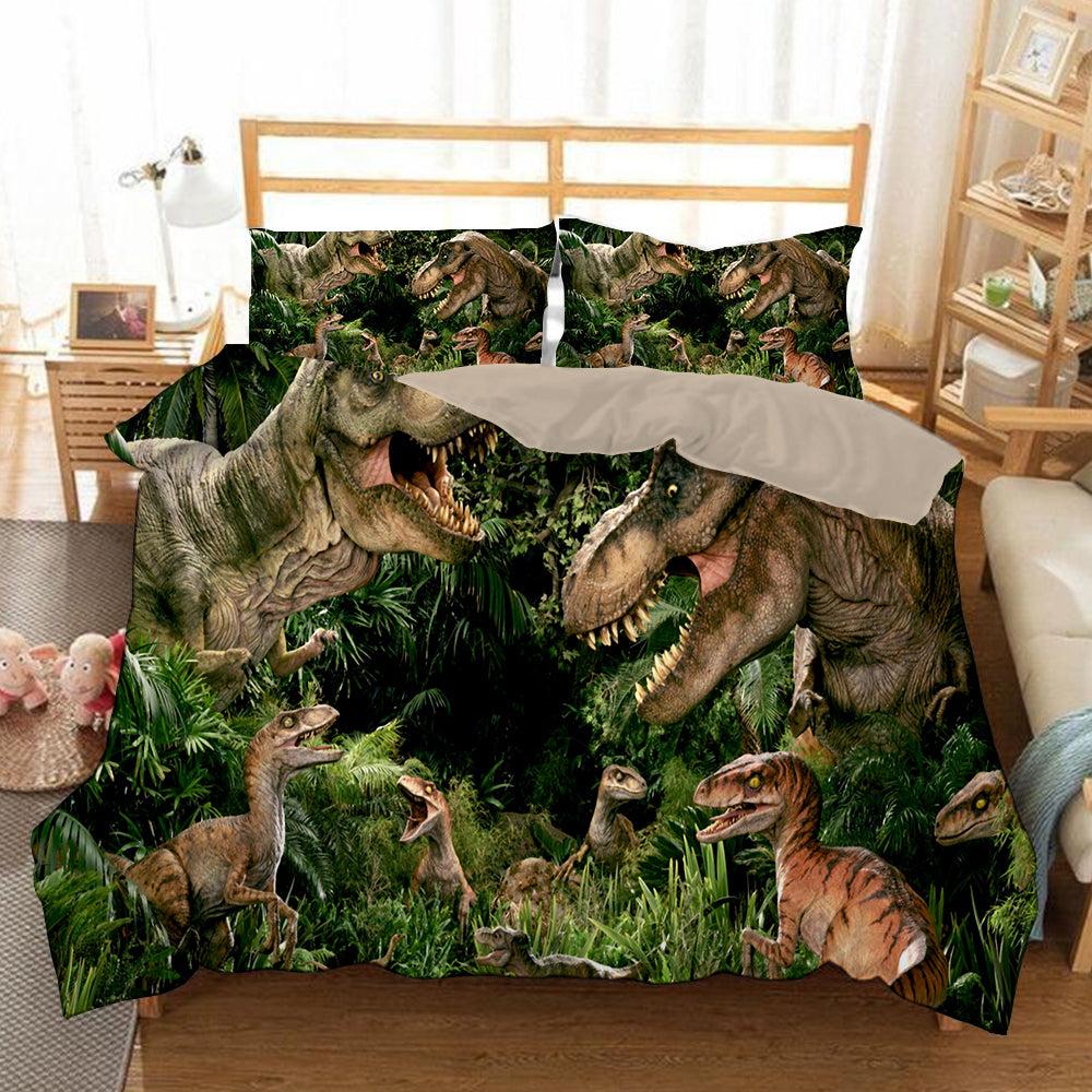 Jurassic World #3 Duvet Cover Quilt Cover Pillowcase Bedding Set Home Bedroom Decor