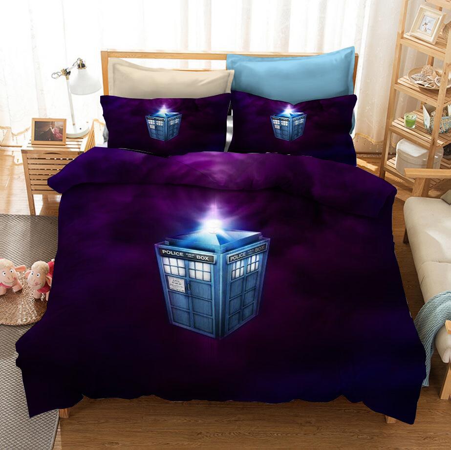 Doctor Who #5 Duvet Cover Quilt Cover Pillowcase Bedding Set Home Bedroom Decor