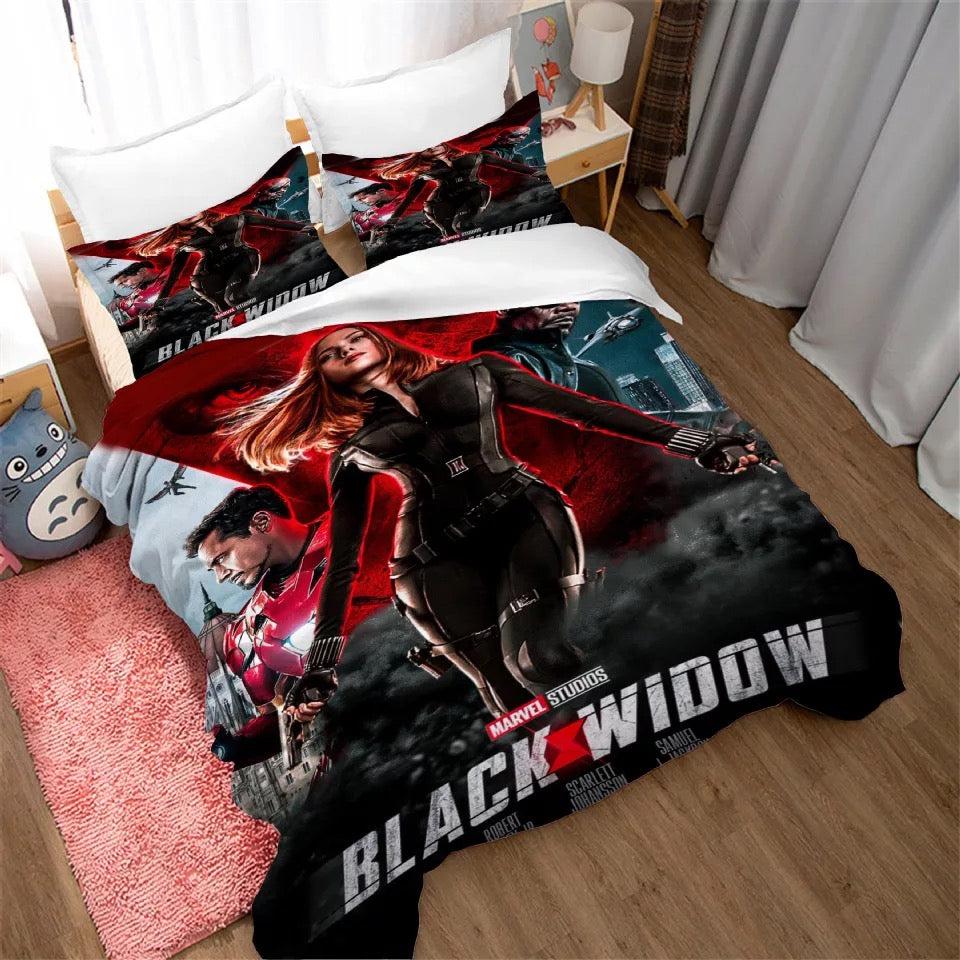 Black Widow Natasha Romanoff #8 Duvet Cover Quilt Cover Pillowcase Bedding Set Home Decor