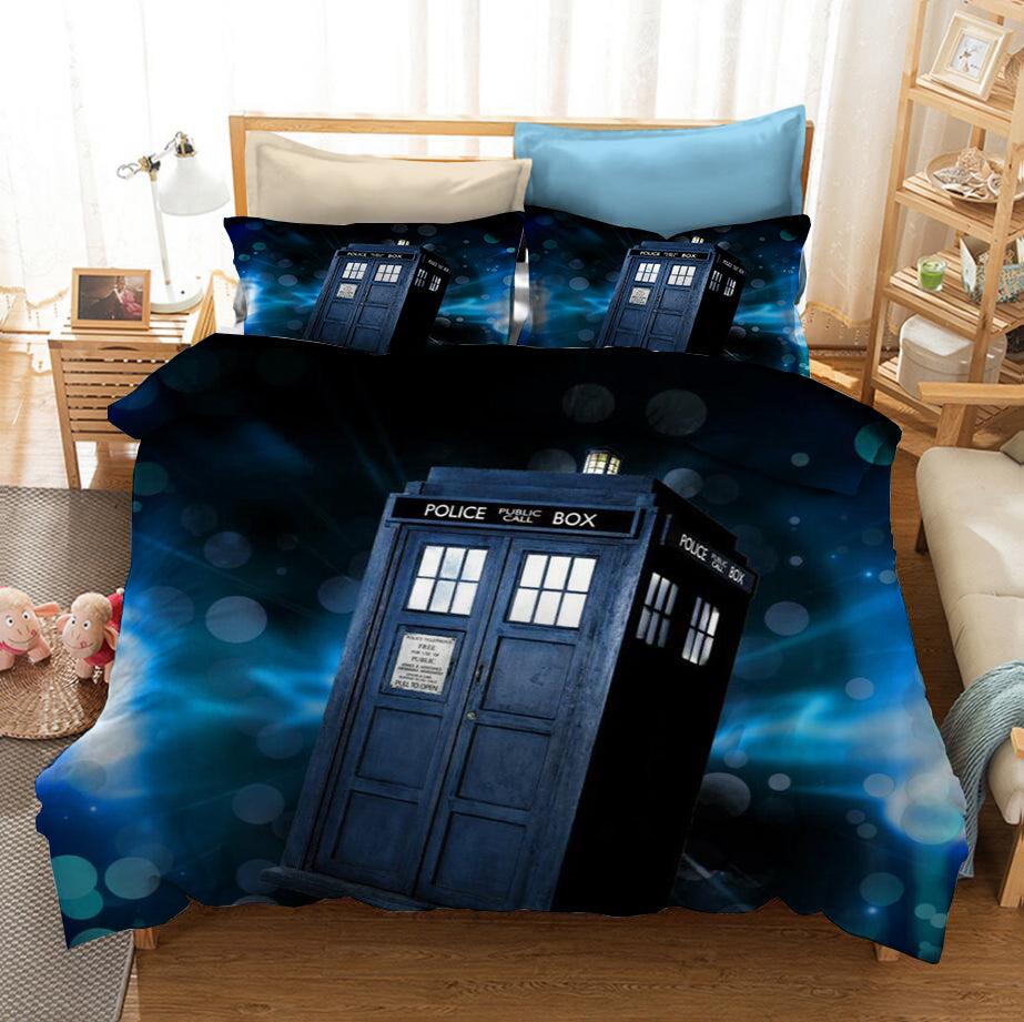 Doctor Who #6 Duvet Cover Quilt Cover Pillowcase Bedding Set Home Bedroom Decor