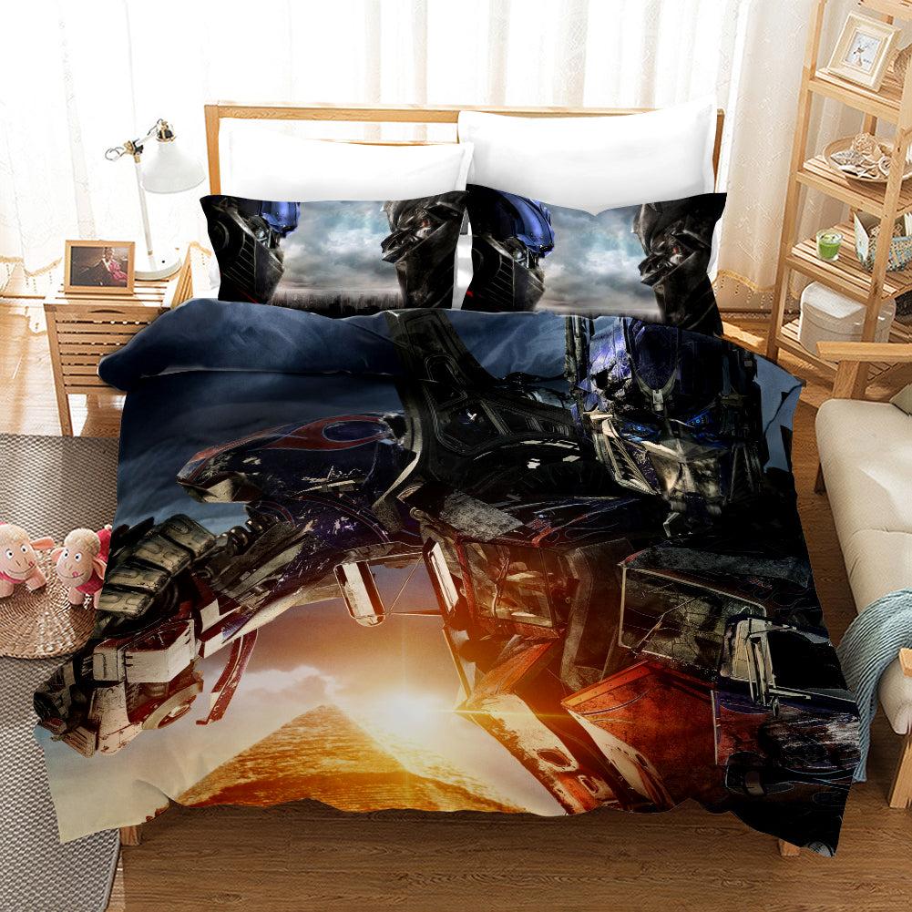 Transformers Optimus Prime #8 Duvet Cover Quilt Cover Pillowcase Bedding Set Home Decor