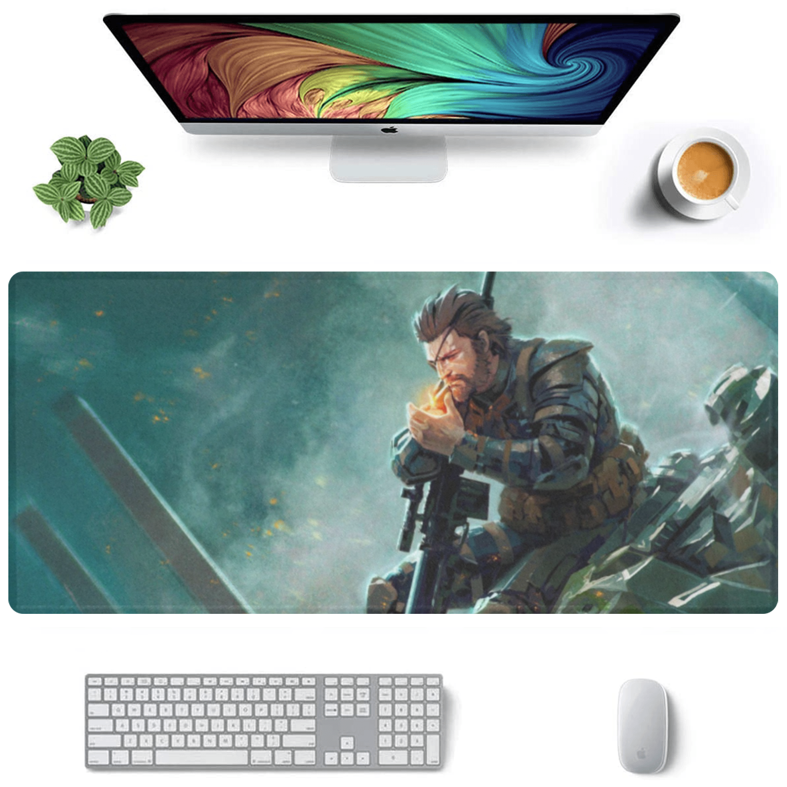 Allleftout Metal Gear Solid Gaming Mousepad