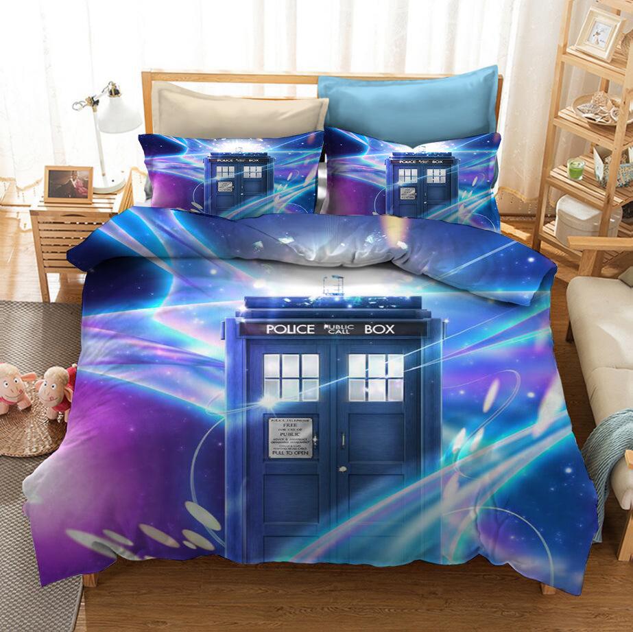 Doctor Who #2 Duvet Cover Quilt Cover Pillowcase Bedding Set Home Bedroom Decor