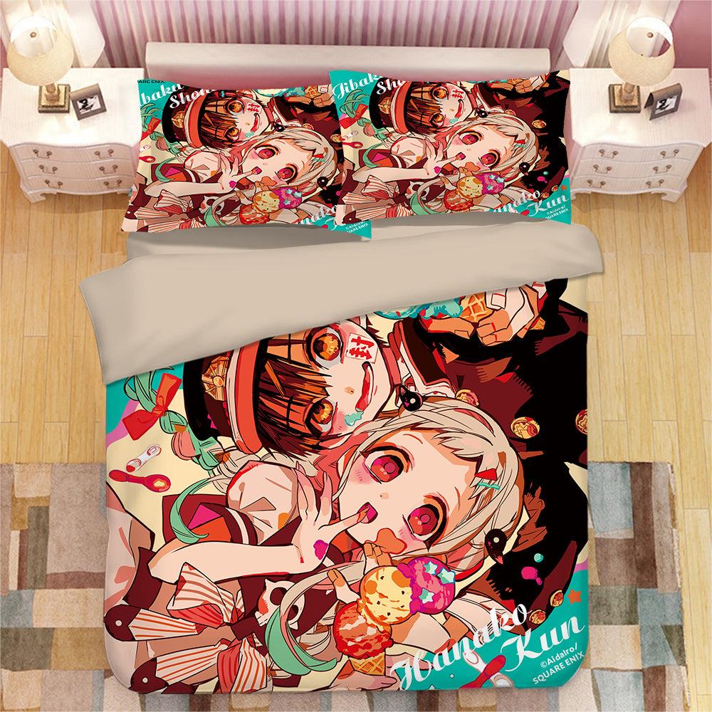 Toilet-Bound Hanako kun #2 Duvet Cover Quilt Cover Pillowcase Bedding Set Home Decor