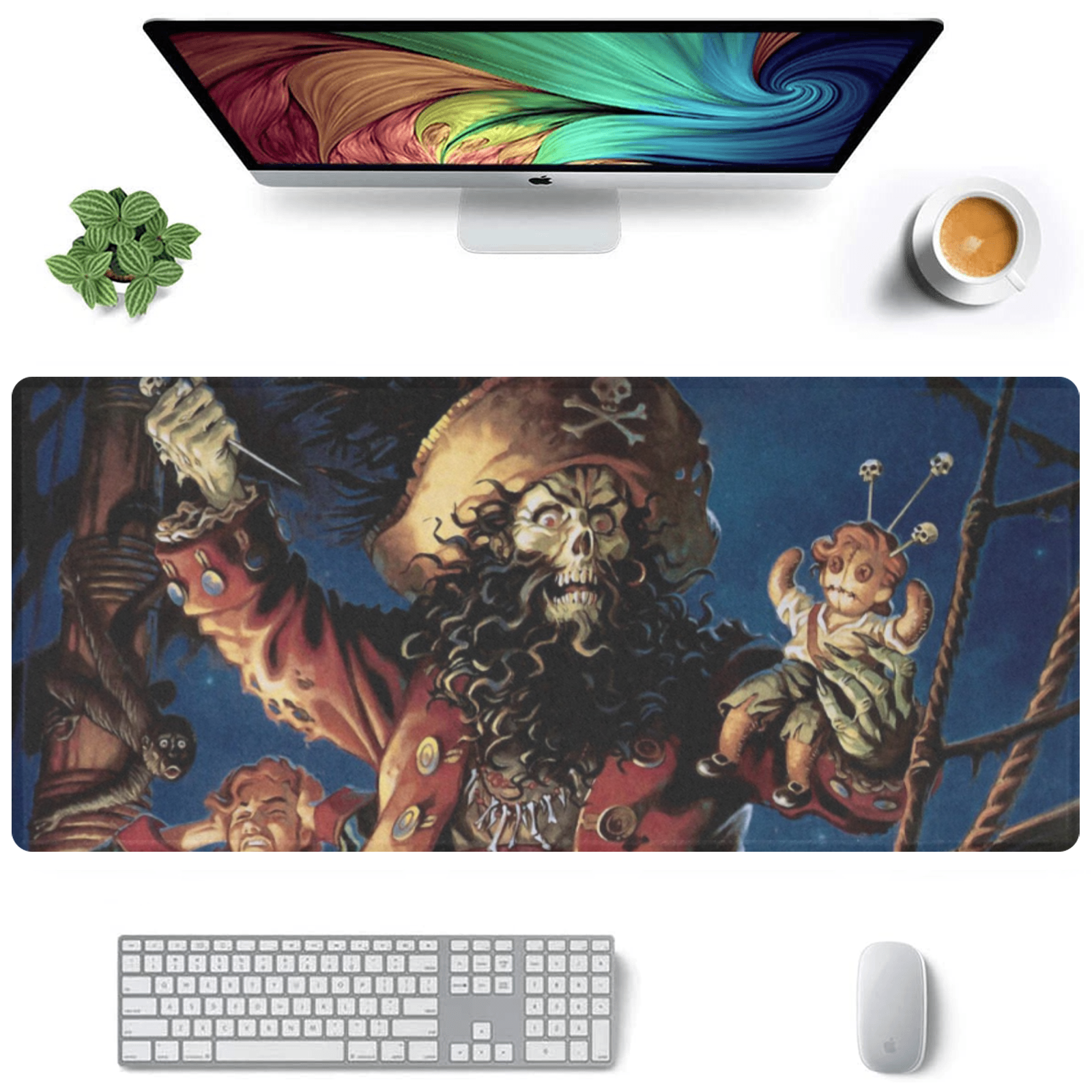 Allleftout Monkey Island Gaming Mousepad