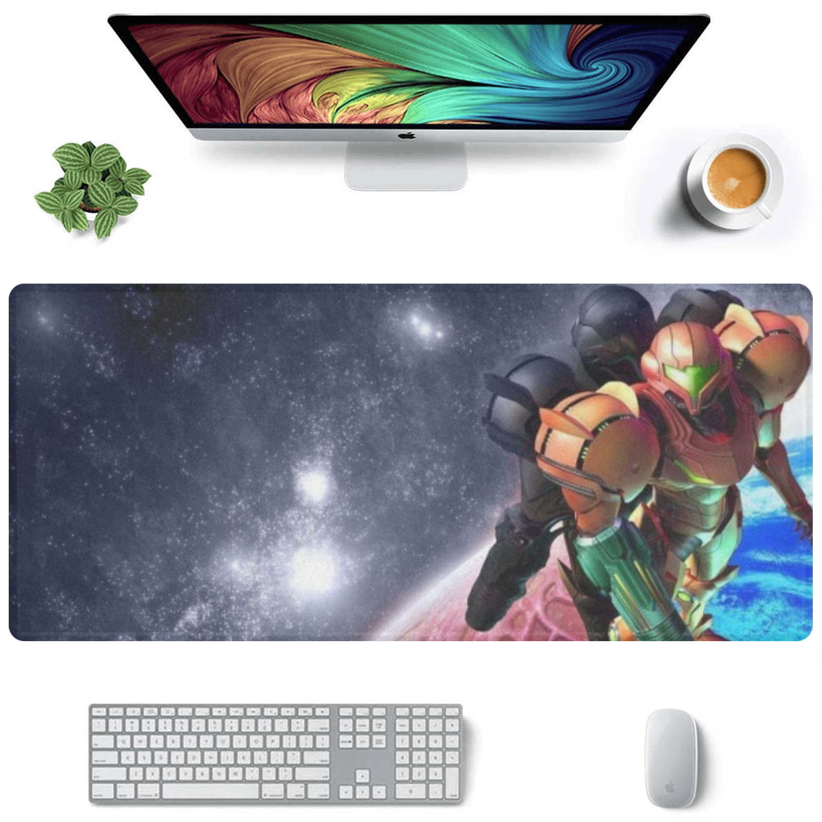 Allleftout Metroid Gaming Mousepad