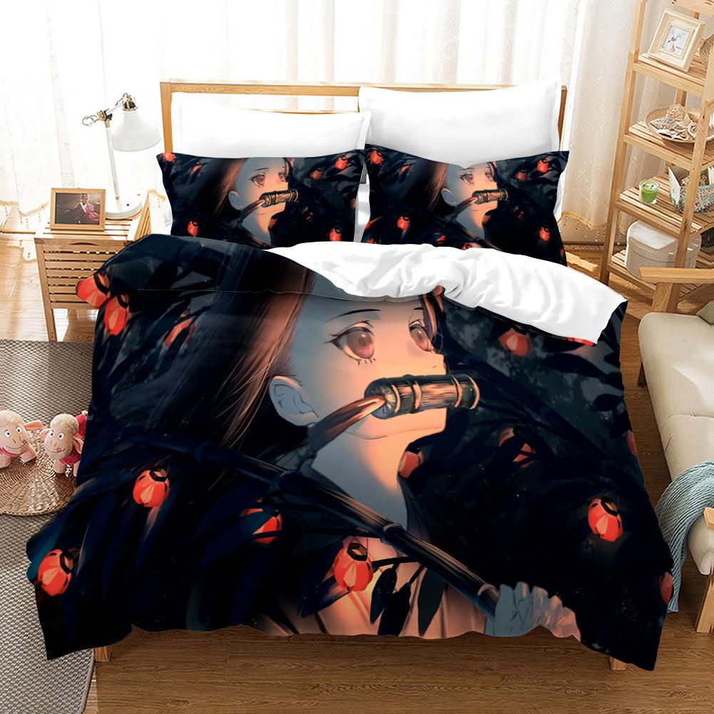 Demon Slayer Kimetsu no Yaiba Season 2 #32 Duvet Cover Quilt Cover Pillowcase Bedding Set