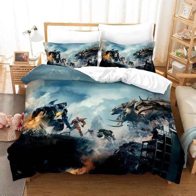 Pacific Rim #19 Duvet Cover Quilt Cover Pillowcase Bedding Set Home Bedroom Decor