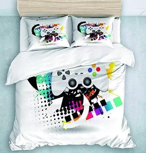 Video Game Gamepad Joystick #4 Duvet Cover Quilt Cover Pillowcase Bedding Set Home Bedroom Decor