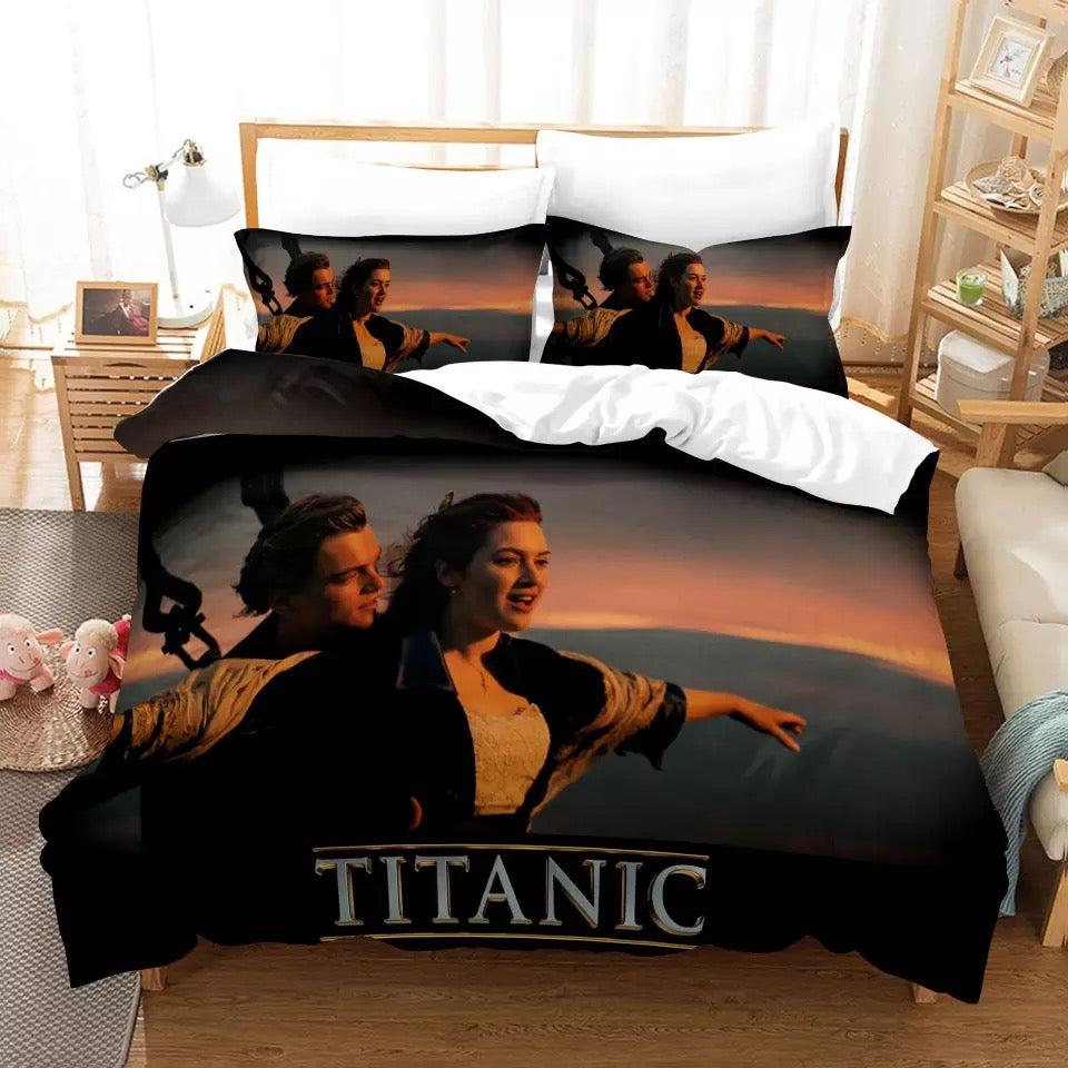 Titanic #7 Duvet Cover Quilt Cover Pillowcase Bedding Set Home Bedroom Decor