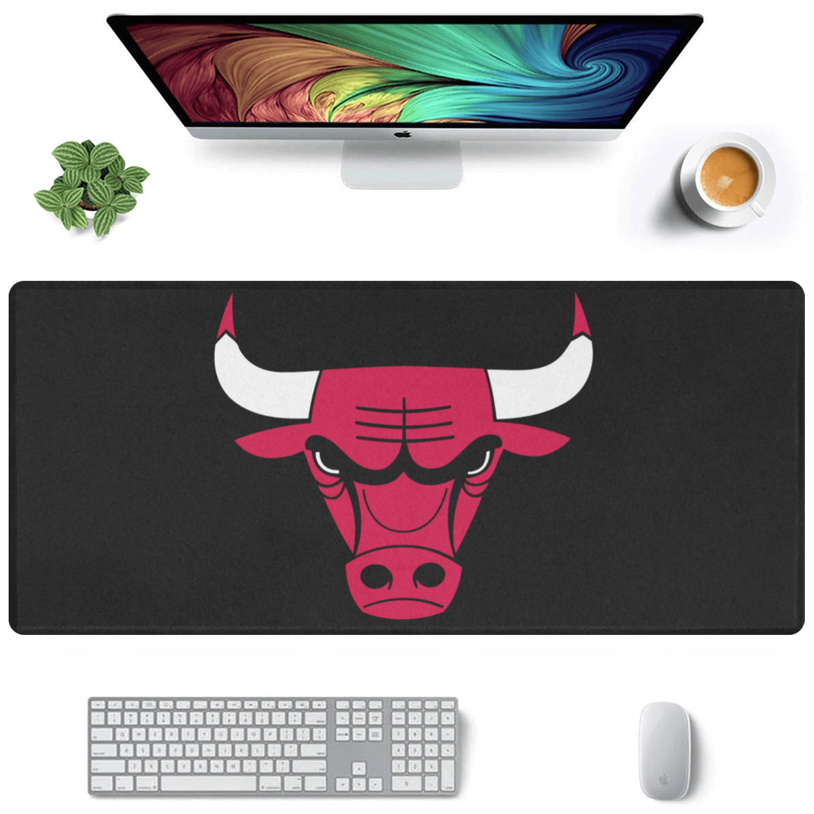 Allleftout Chicago Bulls Gaming Mousepad