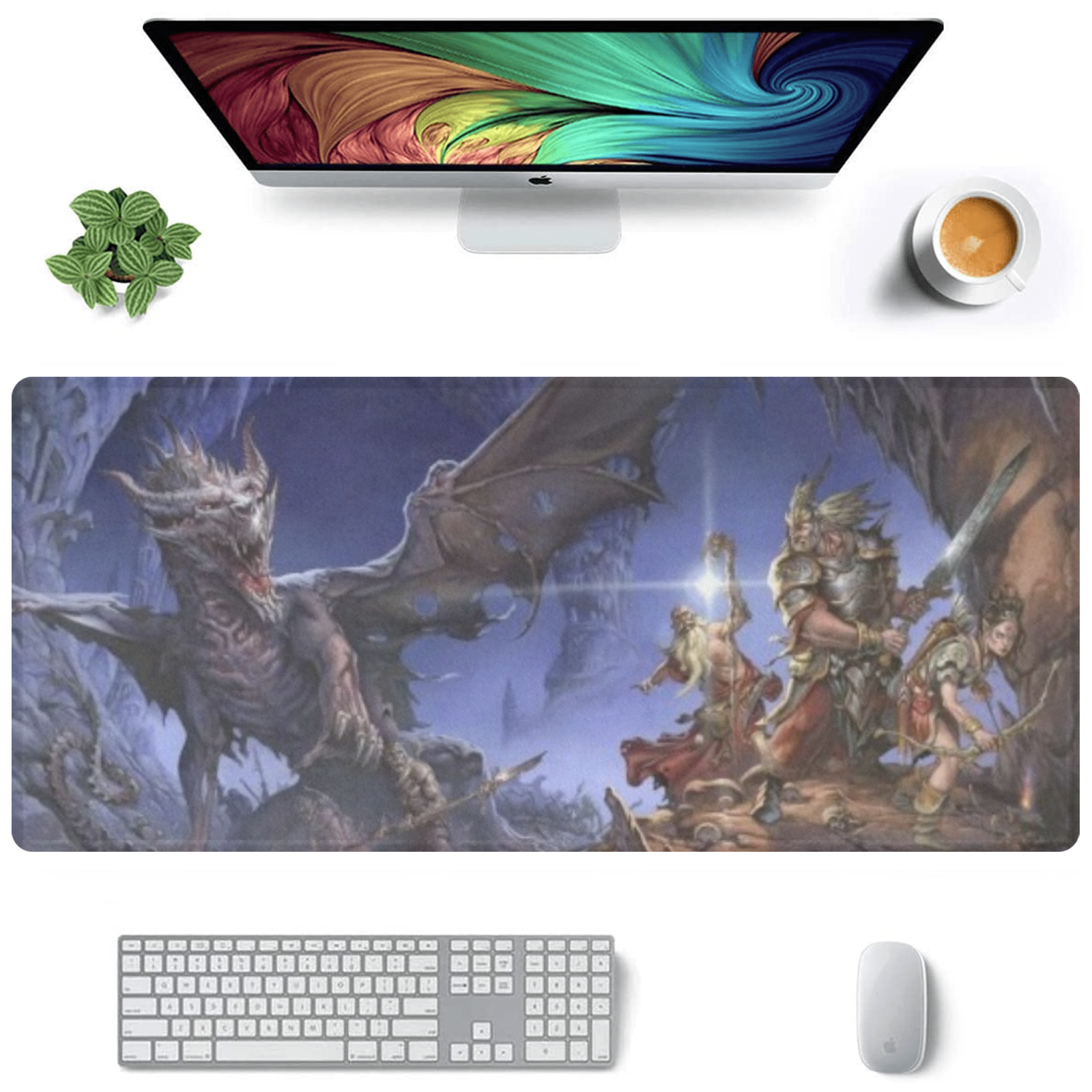 Allleftout Dungeons And Dragons Gaming Mousepad