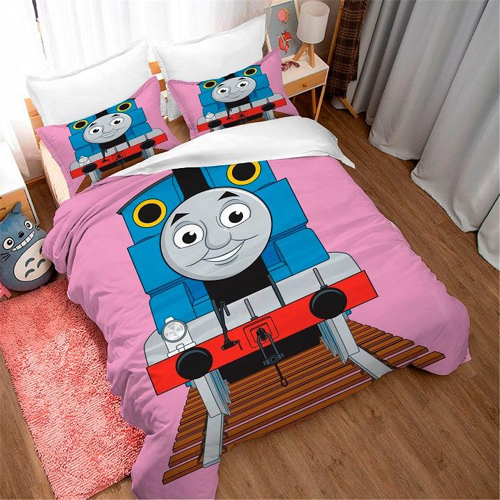 Thomas the Tank Engine & Friends #4 Duvet Cover Quilt Cover Pillowcase Bedding Set Home Decor