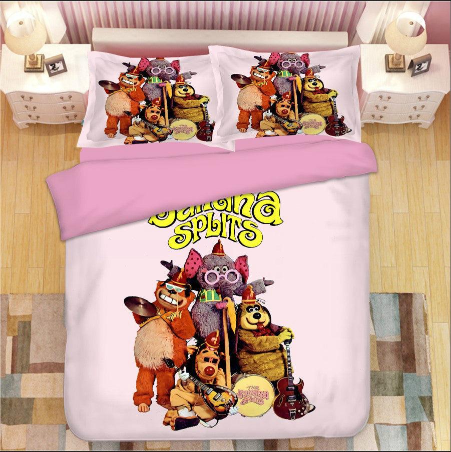 The Banana Splits Adventure Hour #2 Duvet Cover Quilt Cover Pillowcase Bedding Set Home Bedroom Decor