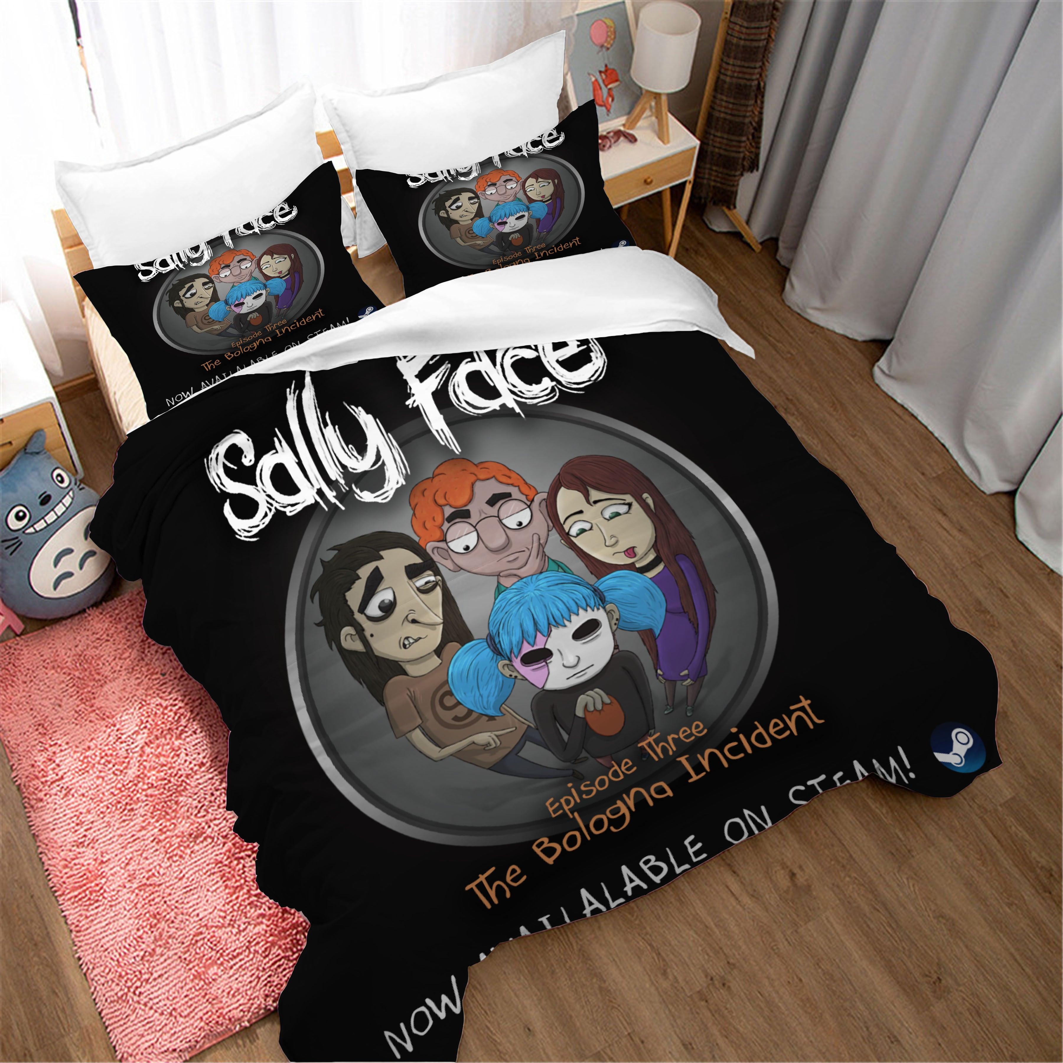 Sally Face #1 Duvet Cover Quilt Cover Pillowcase Bedding Set