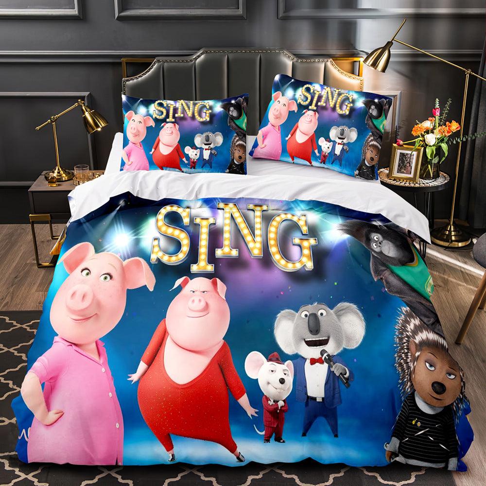 Sing 2 #10 Duvet Cover Quilt Cover Pillowcase Bedding Set Home Decor