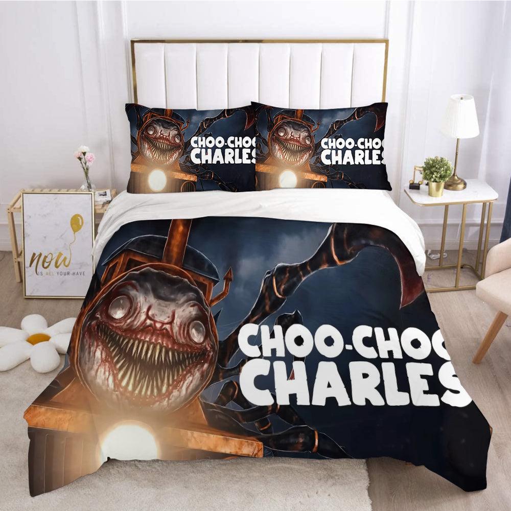 Choo Choo Charles #2 Duvet Cover Quilt Cover Pillowcase Bedding Set Home Decor