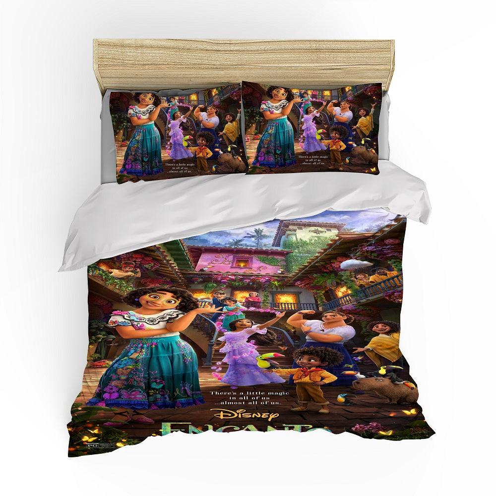 Encanto Mirabel #7 Duvet Cover Quilt Cover Pillowcase Bedding Set Home Decor