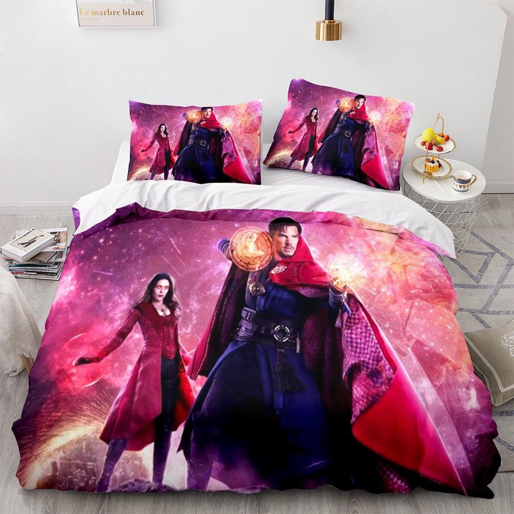 Doctor Strange in the Multiverse of Madness #10 Duvet Cover Quilt Cover Pillowcase Bedding Set Home Decor