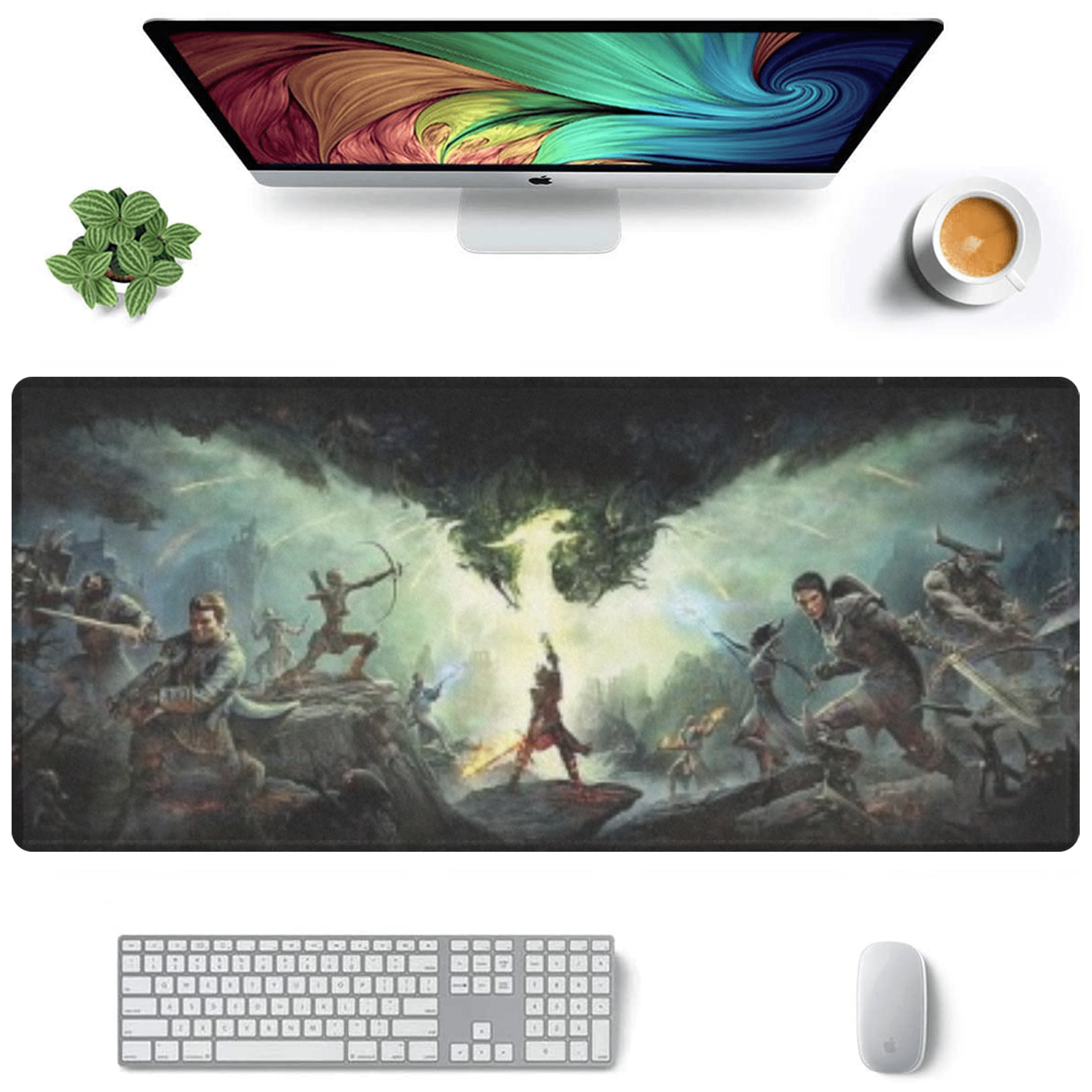 Allleftout Dragon Age Gaming Mousepad