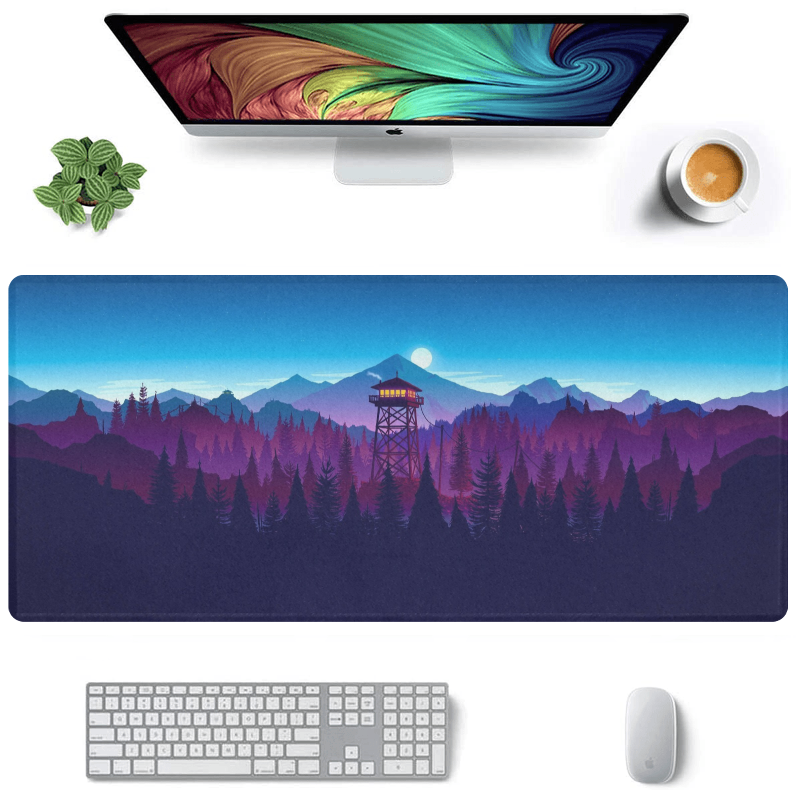 Allleftout Firewatch Gaming Mousepad