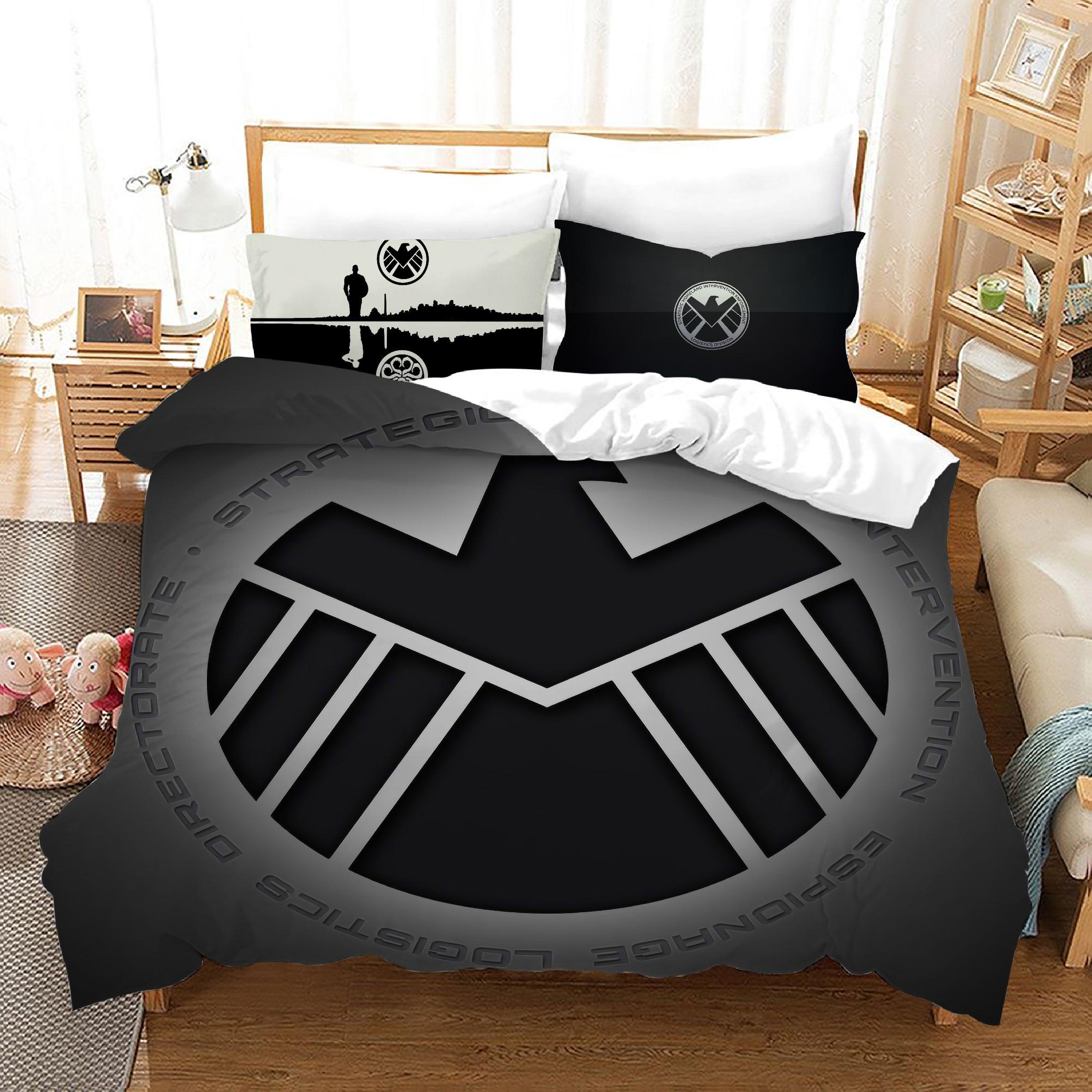 Marvels Agents of SHIELD #6 Duvet Cover Quilt Cover Pillowcase Bedding Set Home Bedroom Decor