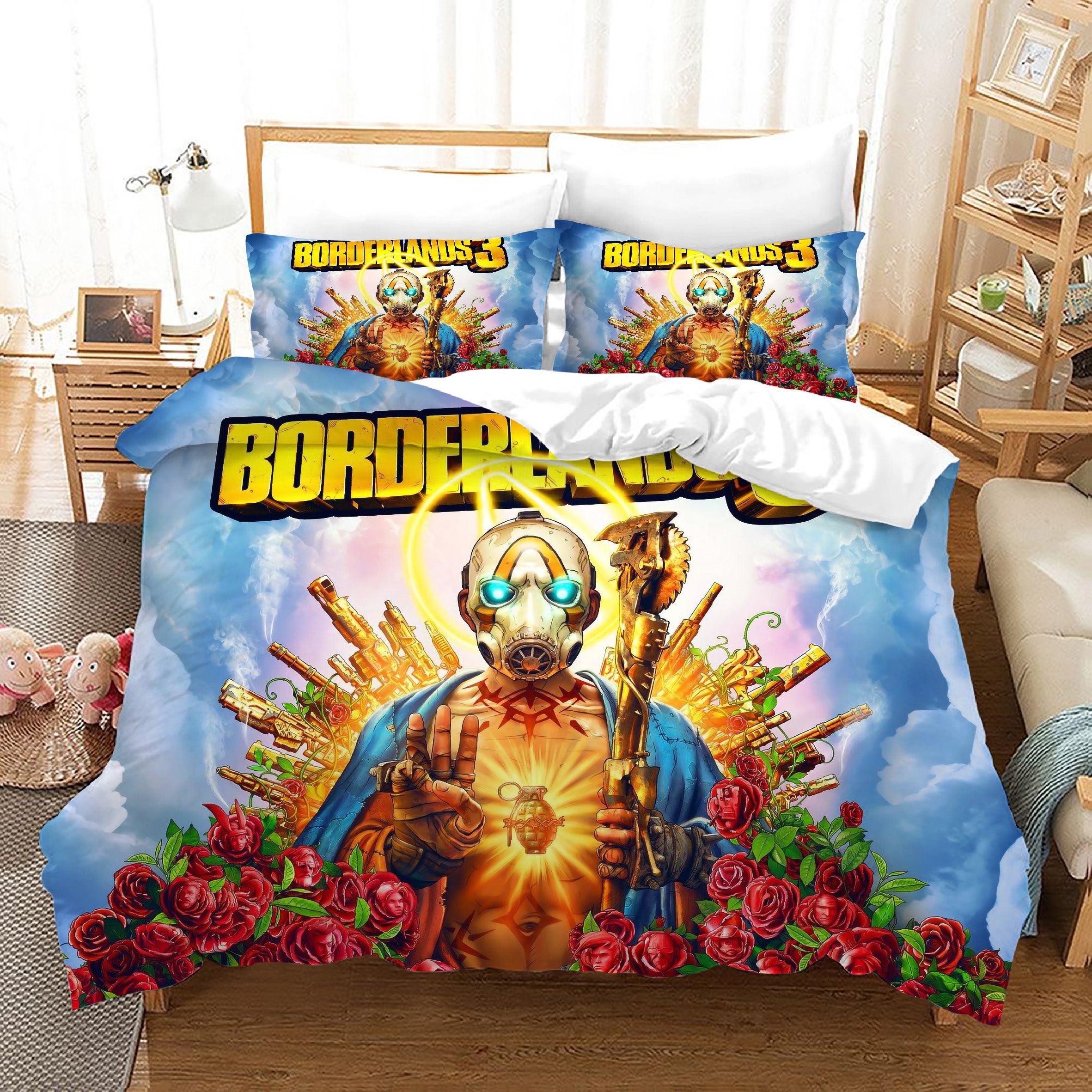 Borderlands #10 Duvet Cover Quilt Cover Pillowcase Bedding Set Home Bedroom Decor