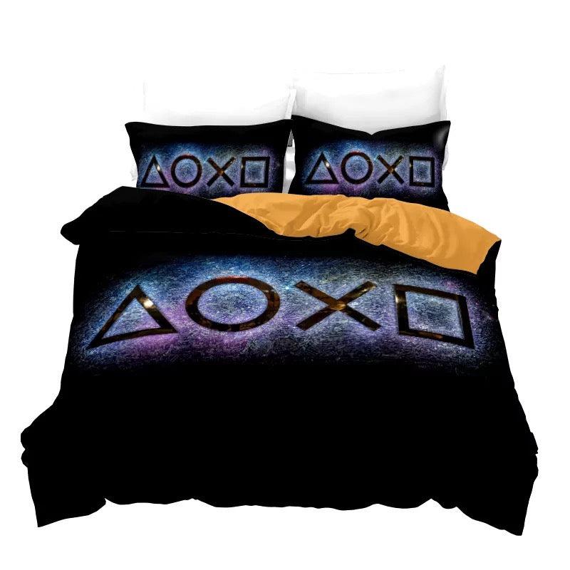 PS4 Xbox Playstation #10 Duvet Cover Quilt Cover Pillowcase Bedding Set Home Bedroom Decor
