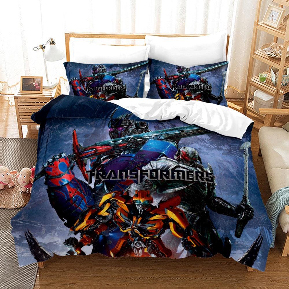 Transformers #34 Duvet Cover Quilt Cover Pillowcase Bedding Set Home Decor