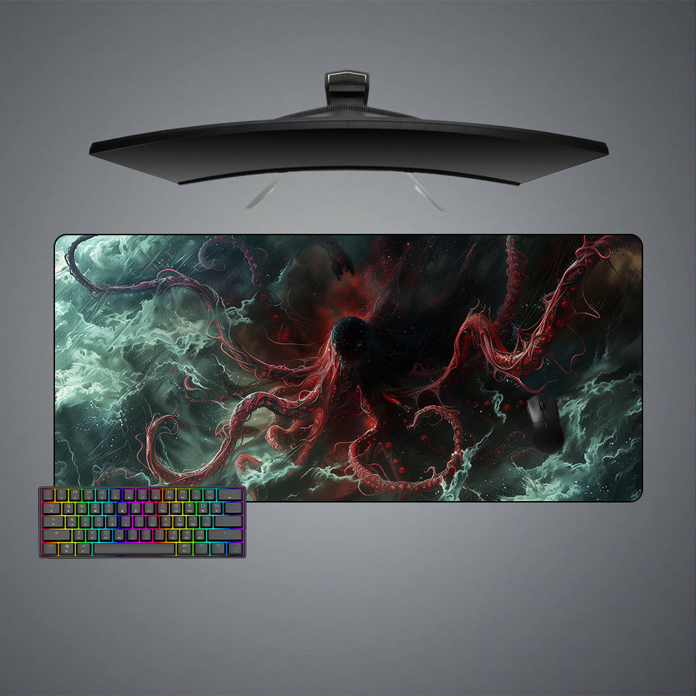 Allleftout Octopus Monster Design M-Xxl Size Gaming Mouse Pad, Computer Desk Mat