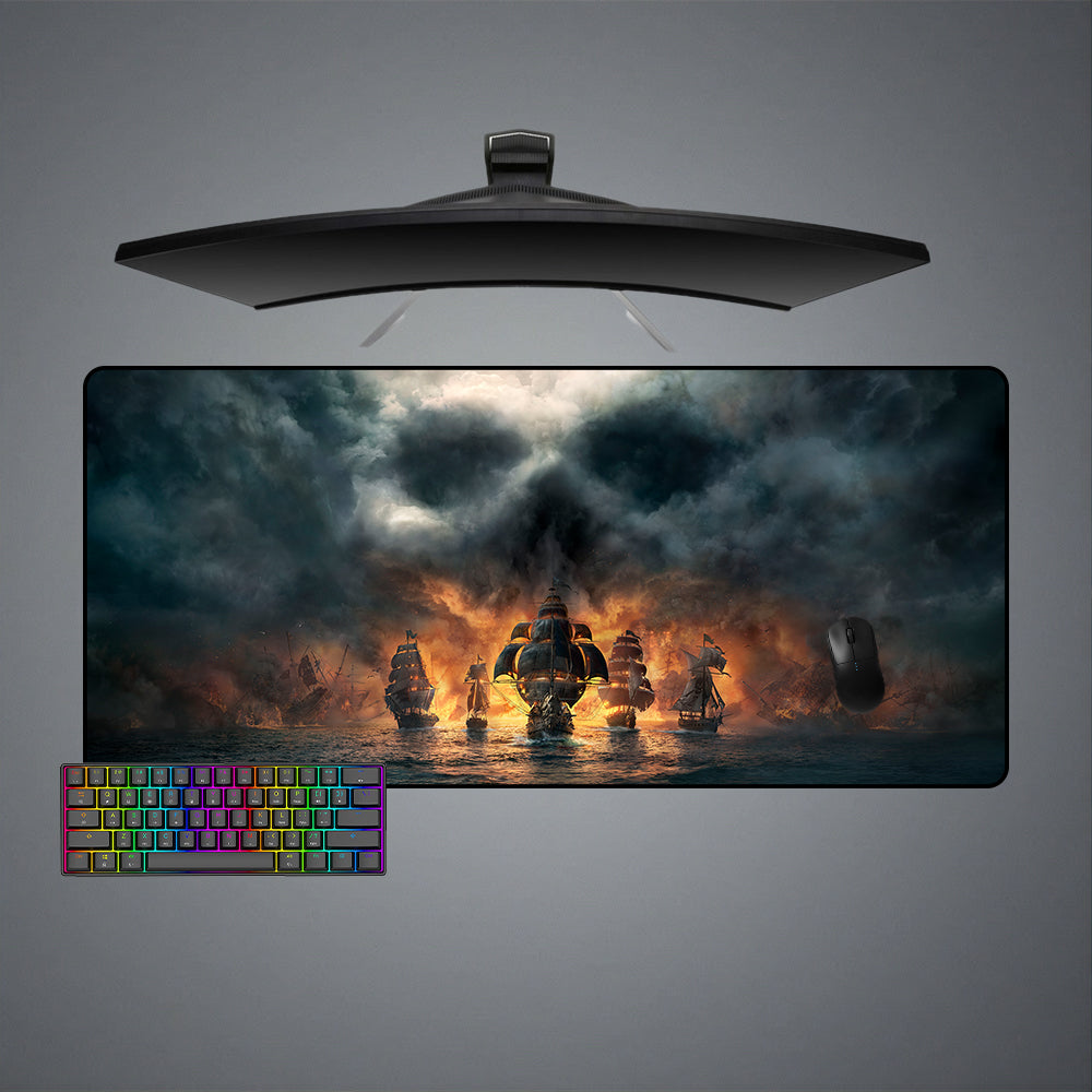 Allleftout Fleet Design M-Xxl Size Gaming Mouse Pad, Computer Desk Mat