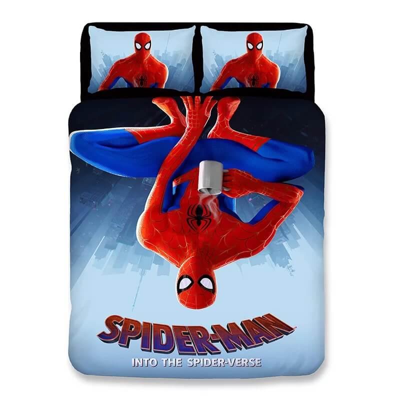 Spider-Man Into the Spider-Verse Peter Parker #12 Duvet Cover Quilt Cover Pillowcase Bedding Set