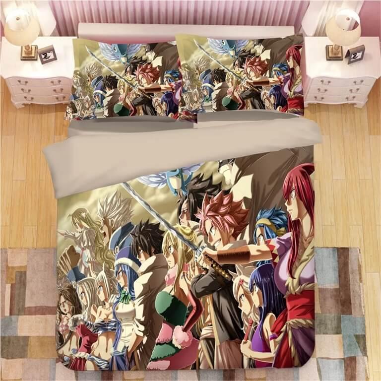 Fairy Tail #3 Duvet Cover Quilt Cover Pillowcase Bedding Set