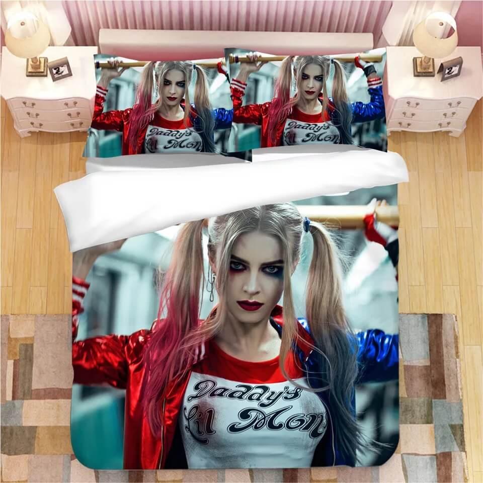 DC Harley Quinn#9 Duvet Cover Quilt Cover Pillowcase Bedding Set