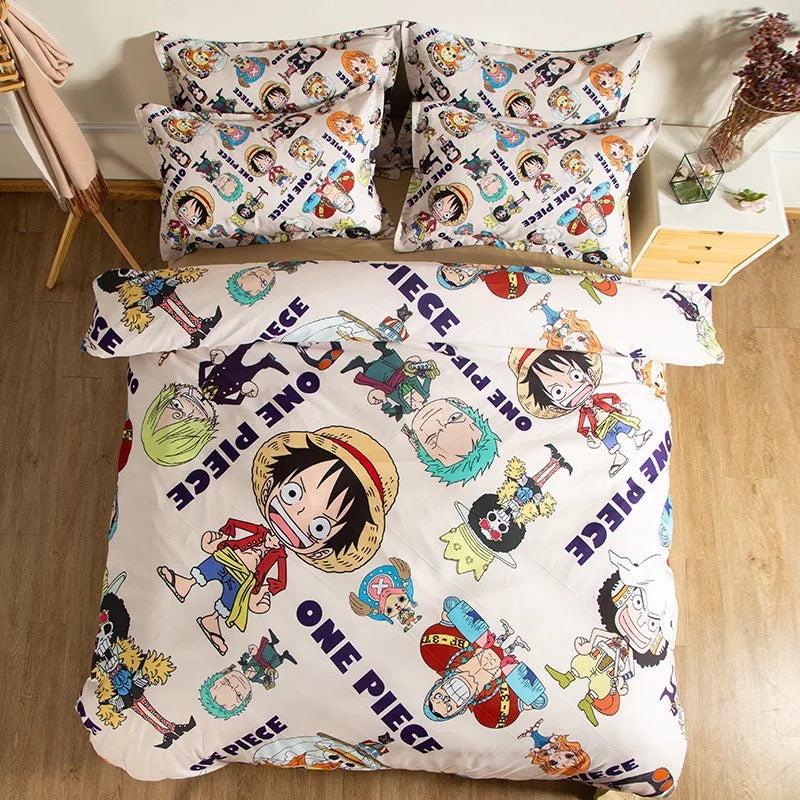 One Piece Monkey D Luffy #16 Duvet Cover Quilt Cover Pillowcase Bedding Set