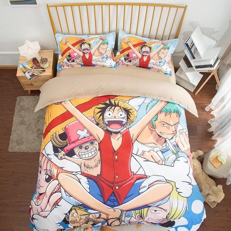 One Piece Monkey D Luffy #21 Duvet Cover Quilt Cover Pillowcase Bedding Set