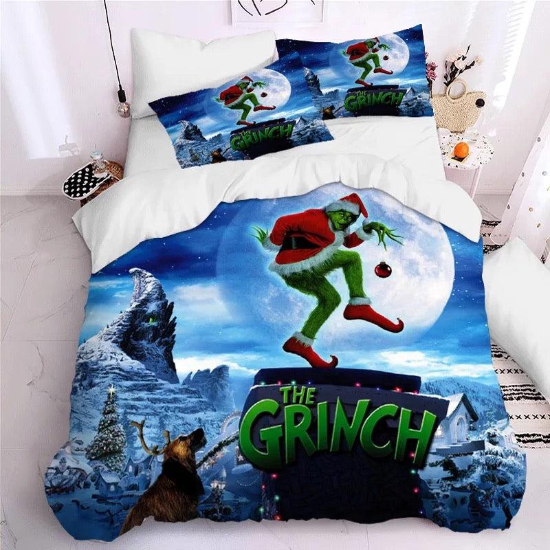 How the Grinch Stole Christmas #12 Duvet Cover Quilt Cover Pillowcase Bedding Set Home Decor