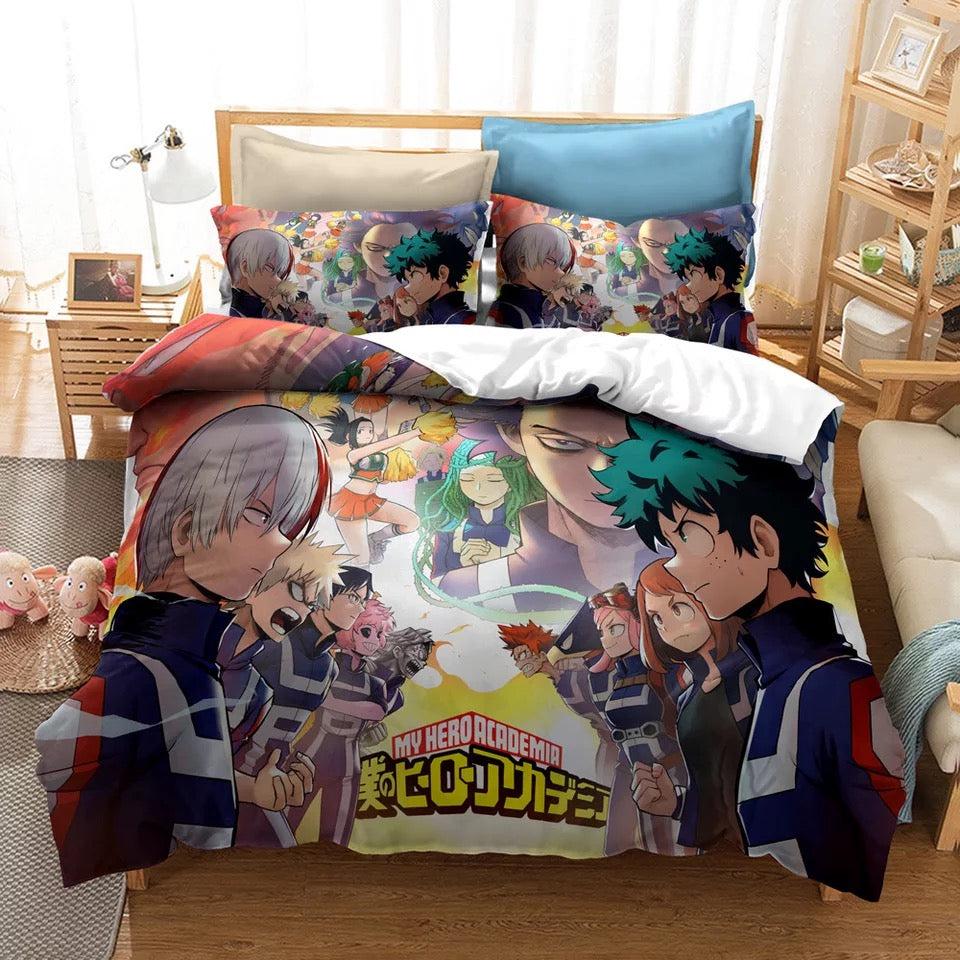 My Hero Academia Izuku Midoriya #19 Duvet Cover Quilt Cover Pillowcase Bedding Set Home Decor