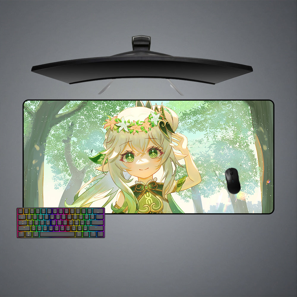 Allleftout Genshin Impact Nahida Design M-Xxl Size Gaming Mouse Pad, Computer Desk Mat