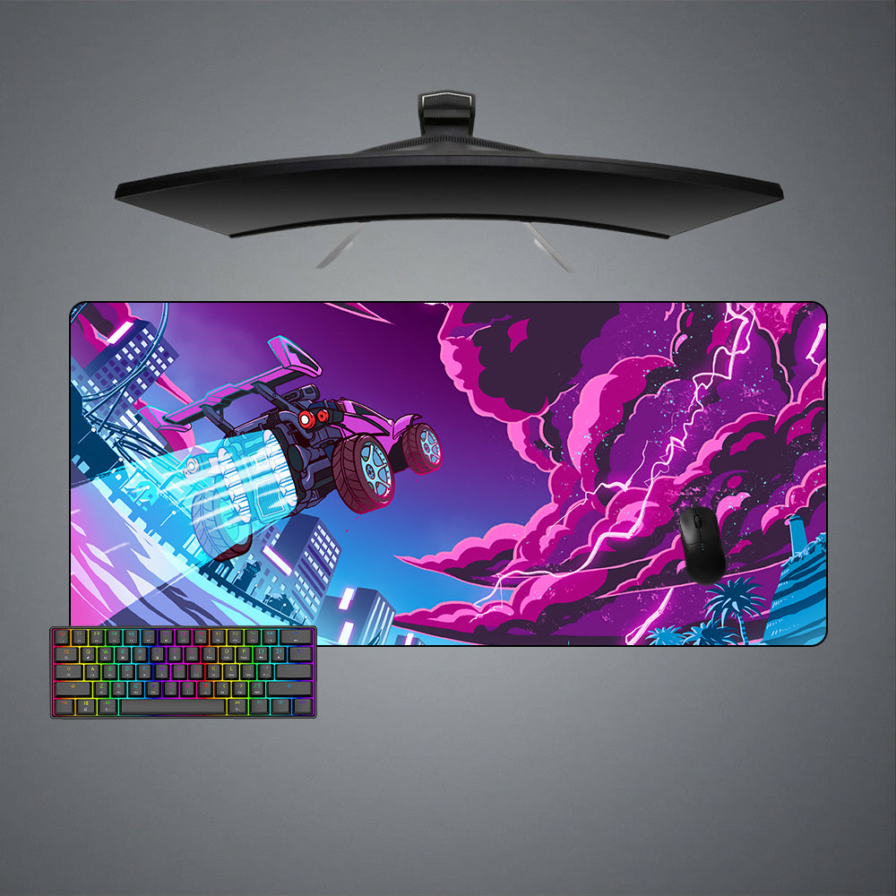 Allleftout Rocket League Flight Design M-Xxl Size Gaming Mouse Pad, Computer Desk Mat