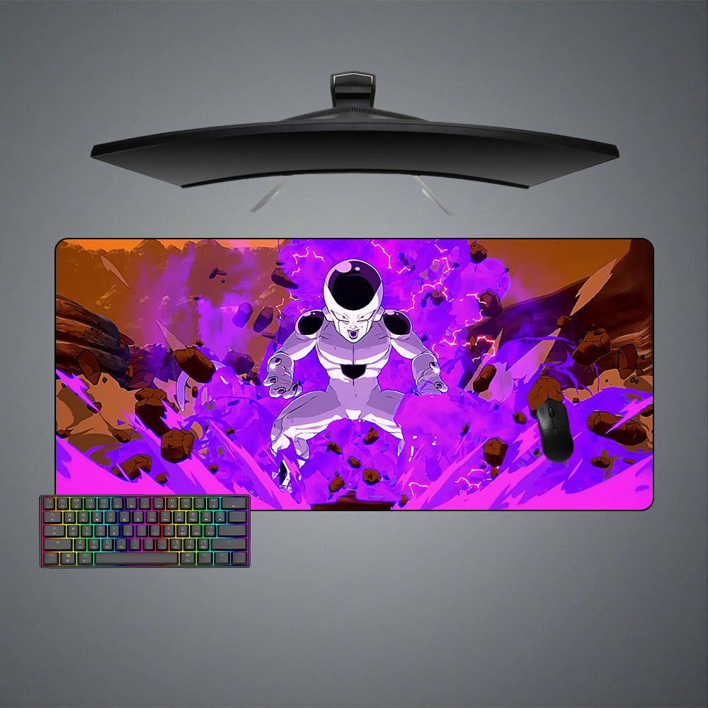 Allleftout Dragon Ball Frieza Powerup Design M-Xxl Size Gaming Mouse Pad, Computer Desk Mat