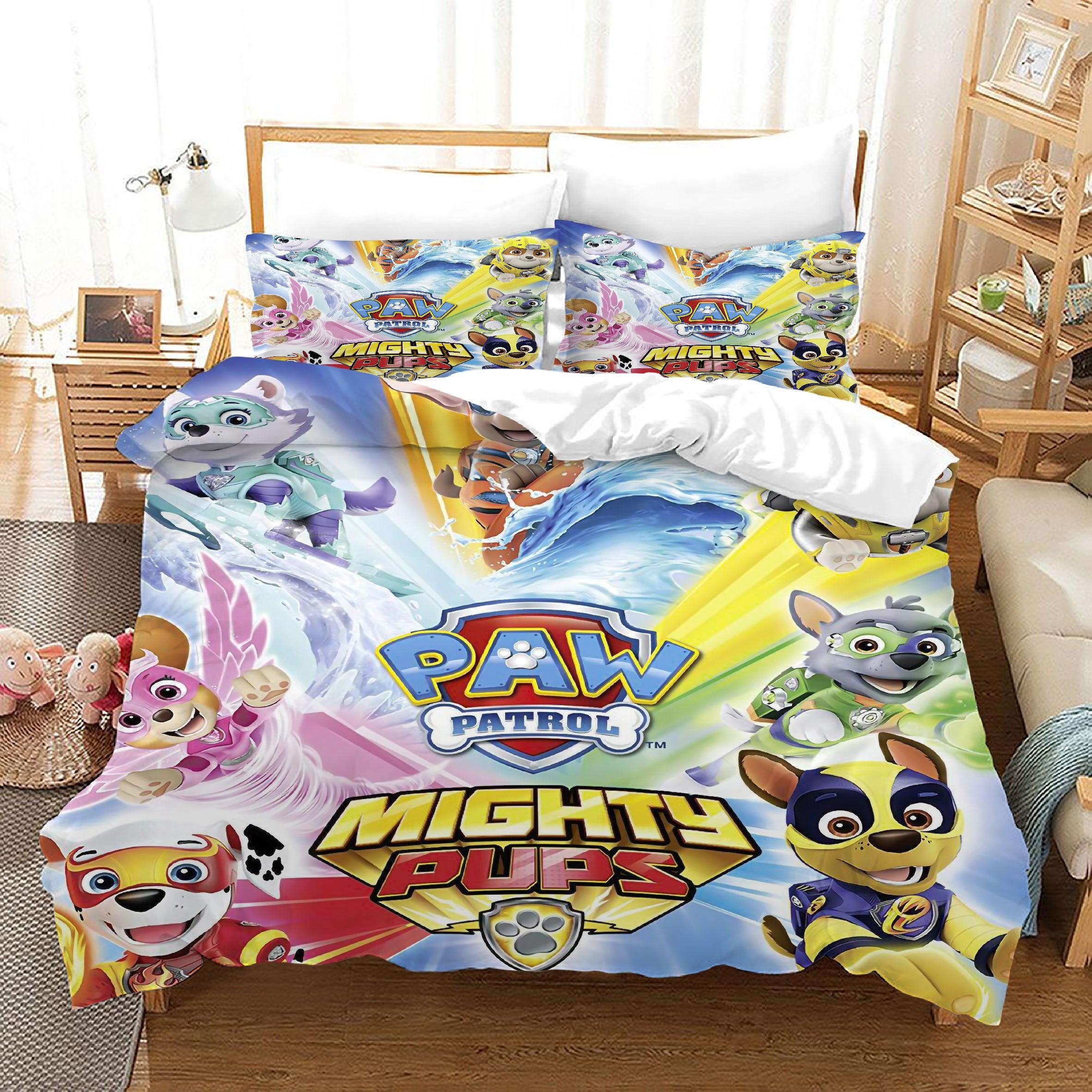 PAW Patrol Marshall #33 Duvet Cover Quilt Cover Pillowcase Bedding Set Home Decor