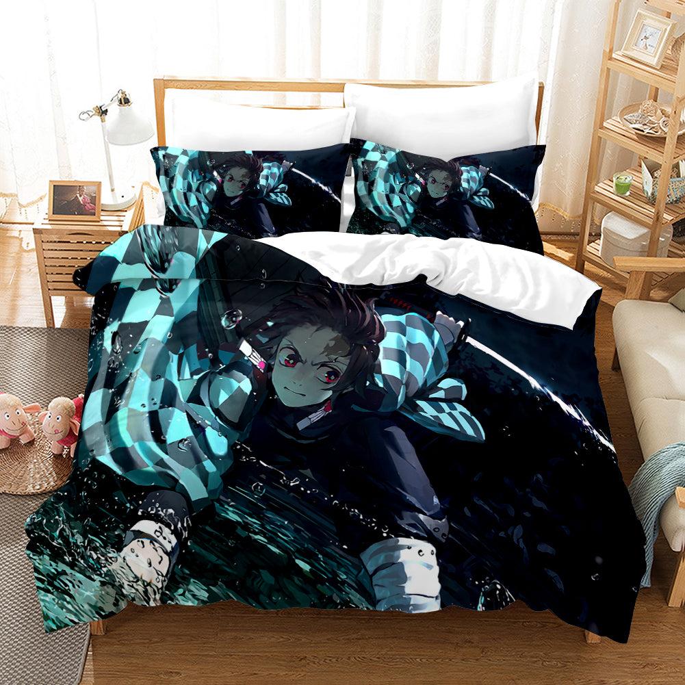 Demon Slayer Kimetsu no Yaiba Season 2 #16 Duvet Cover Quilt Cover Pillowcase Bedding Set