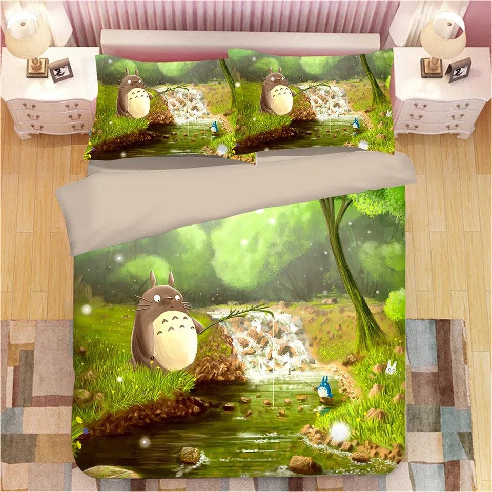 Tonari no Totoro #21 Duvet Cover Quilt Cover Pillowcase Bedding Set Home Decor