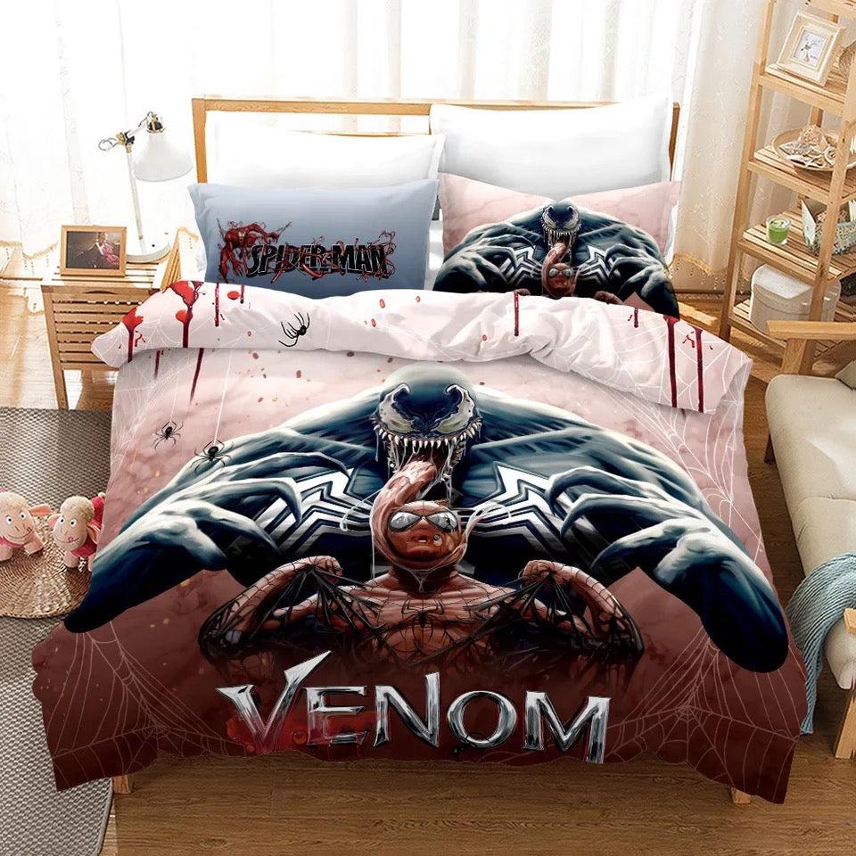 Venom Spider-Gwen Stacy #18 Duvet Cover Quilt Cover Pillowcase Bedding Set Home Bedroom Decor