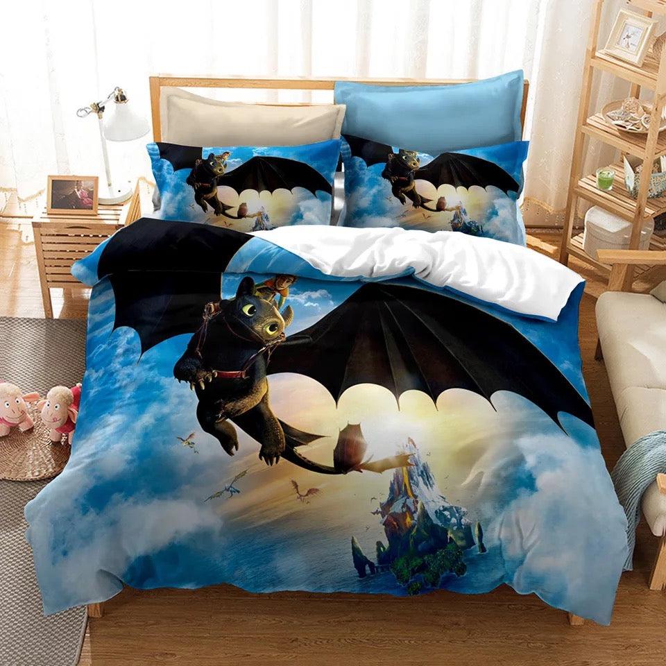 How to Train Your Dragon Hiccup #19 Duvet Cover Quilt Cover Pillowcase Bedding Set