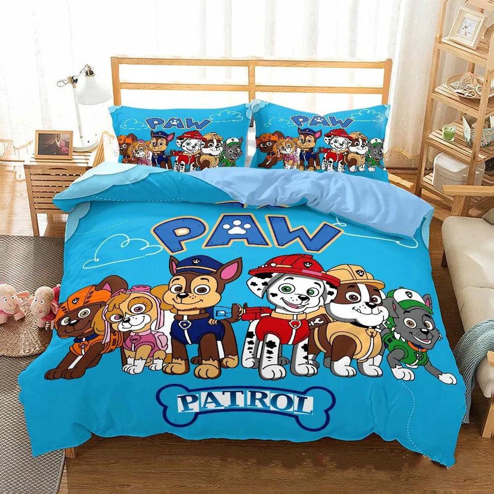 PAW Patrol Marshall #13 Duvet Cover Quilt Cover Pillowcase Bedding Set Home Decor