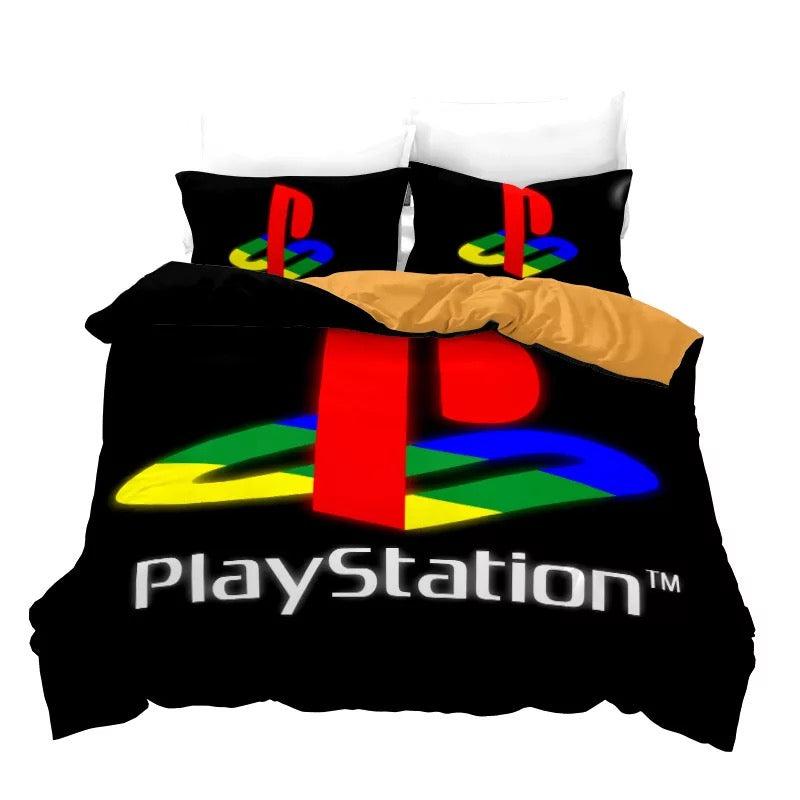 PS4 Xbox Playstation #7 Duvet Cover Quilt Cover Pillowcase Bedding Set Home Bedroom Decor