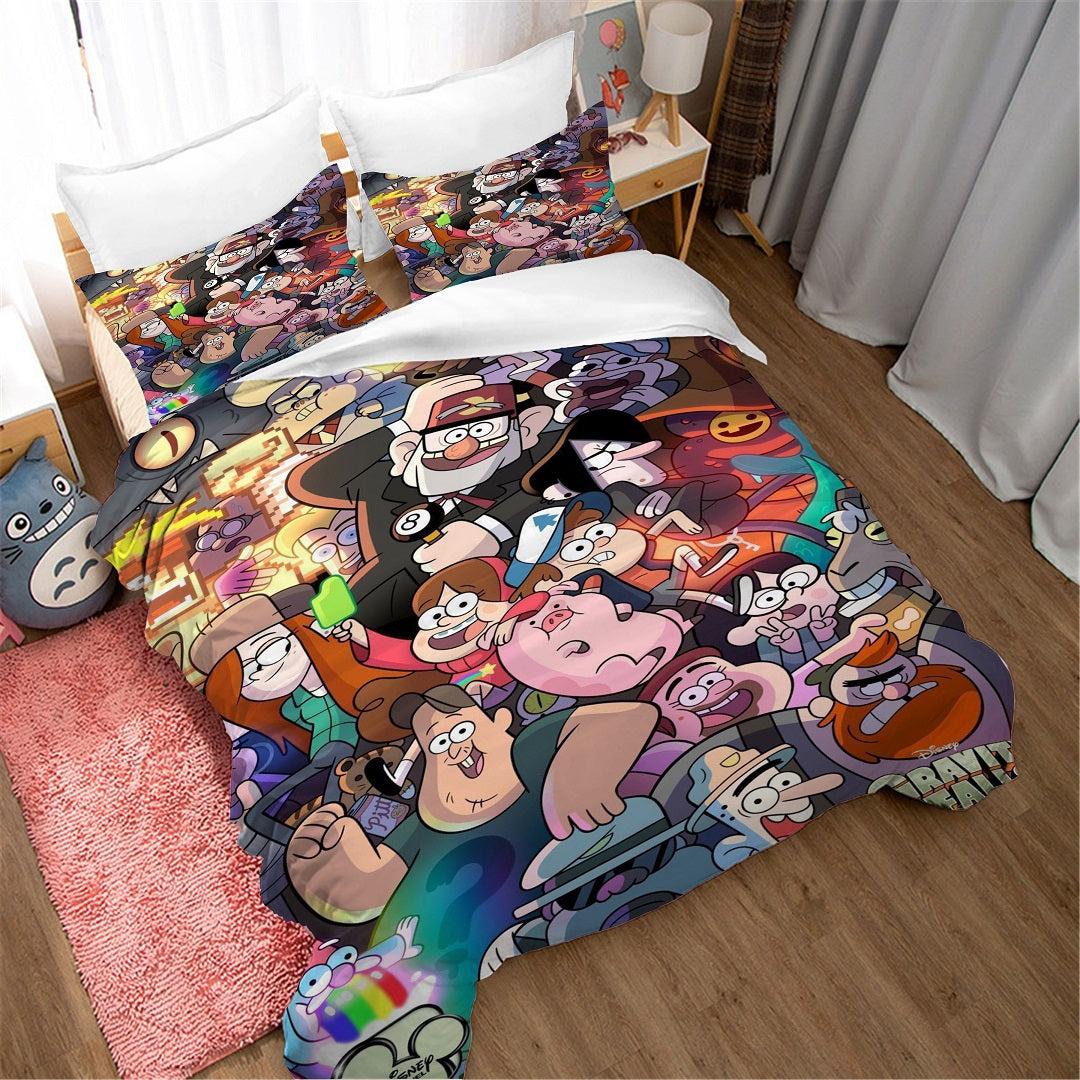 Gravity Falls #2 Duvet Cover Quilt Cover Pillowcase Bedding Set